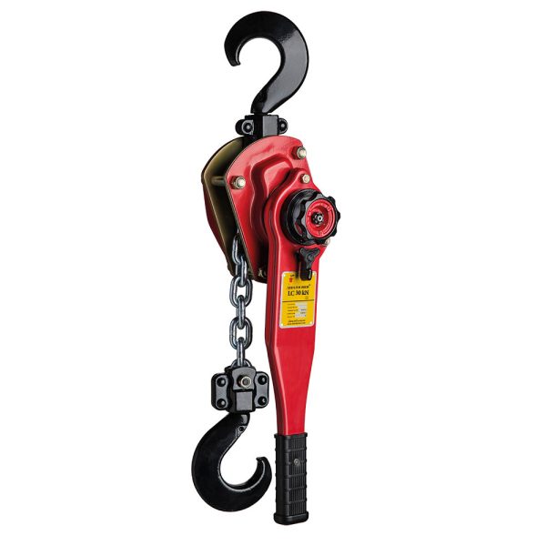 Leverhoist With shipyard hooks 1,5m 1,5T